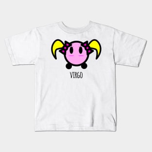 Horoscope - Cute zodiac – Virgo (white) Kids T-Shirt